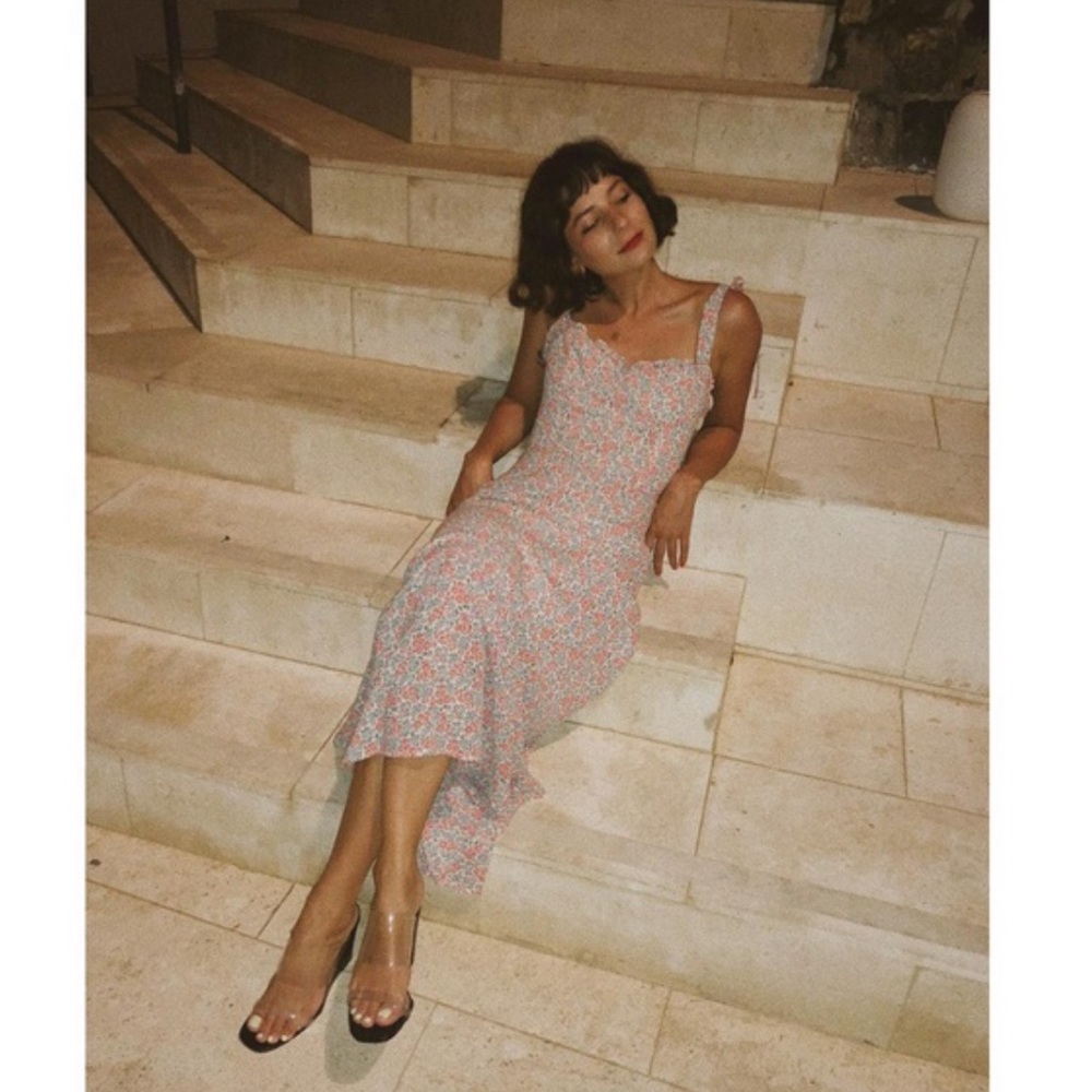 New Reformation Nikita floral dress